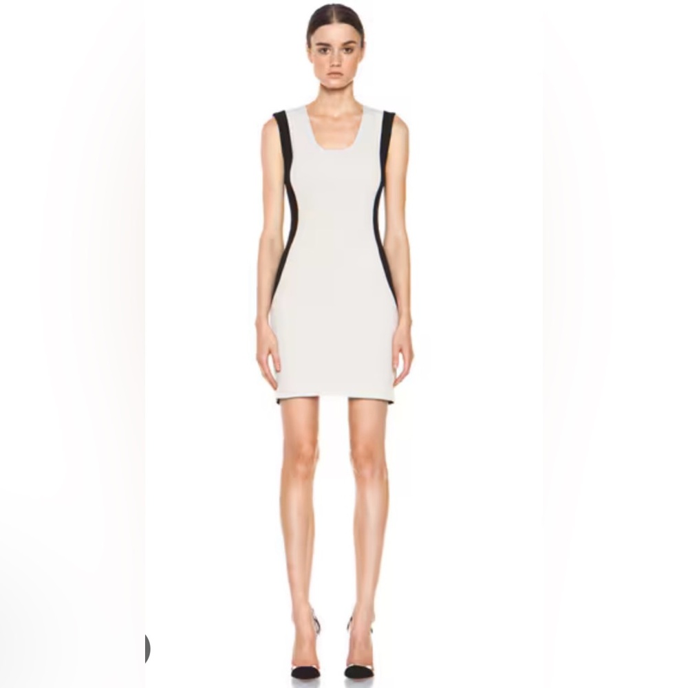 Diane von Furstenberg Carmelle Jersey Dress Colorblock Ponte Classic Elegant
